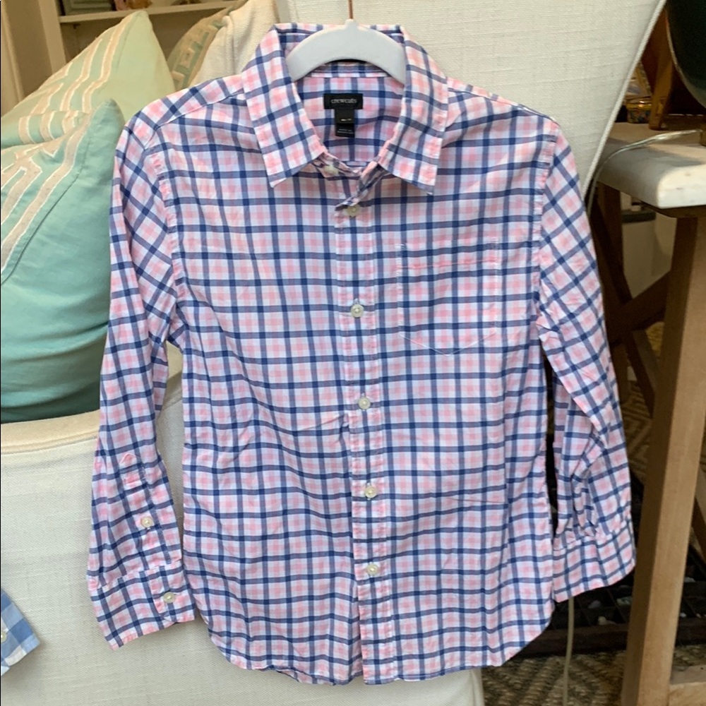 Crewcuts Ludlow dress shirt Size 6-7
